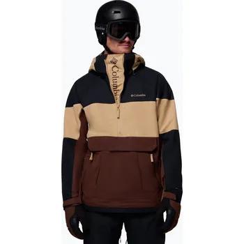 Pánská snowboardová bunda Columbia Coreshot Shell Anorak tobacco/canoe/black