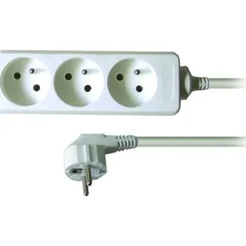 Prodlužovací kabel PK3 - 3 bílý