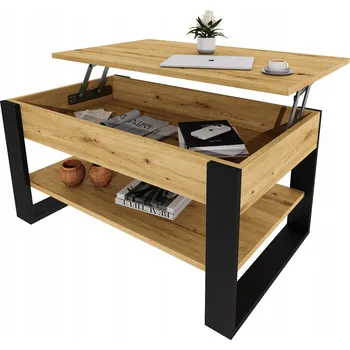 Konferenční stolek Konferenční stolek möbelkap obdélníkový 92 x 54,2 x 45 cm dub artisan