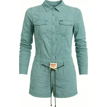 Dámské šaty Y4037 KHUJO bunda s páskem ŠATY kombinéza dámská S