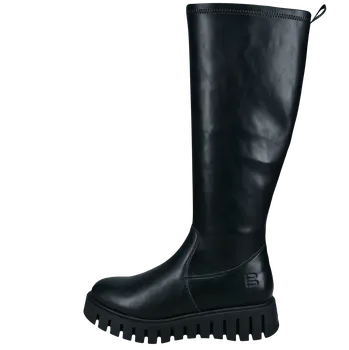 Dámské kozačky DÁMSKÉ KOZAČKY BAGATT D31-AO136-5000-1000 ČERNÁ Barva: Černá, Velikost: 37