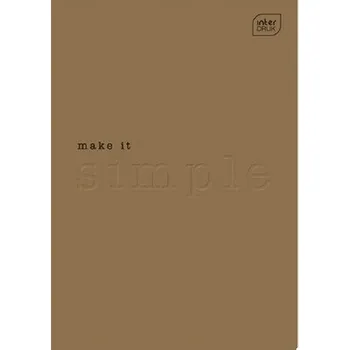 Sešit A4 s mřížkou Interdruk, 60 listů