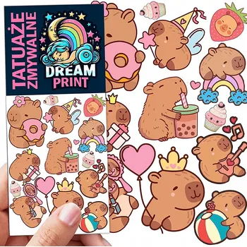 Odstranitelné tetování Filmové a herní tetování, dětské tetovačky, vodní smývatelné tetování na narozeniny, Dárek, upomínka, dočasné tetování pro děti, originální, opakovaně použitelné, Spousta Vzorů