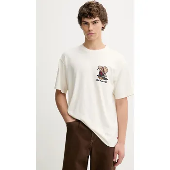 Pánské tričko Bavlněné tričko Levi's 87373.0372 béžová 01X, vel. M