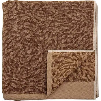 Ručník Bavlněný ručník Bloomingville Kaysa 82068016 hnědá 82X