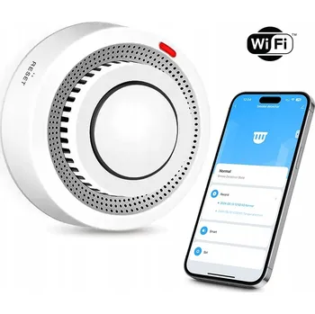 Sada domovního alarmu Bezdrátový detektor kouře, hlásič požáru Wi-Fi TUYA