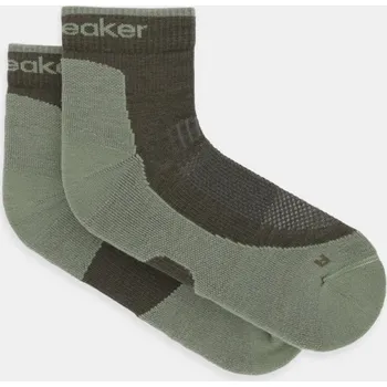 Pánské ponožky Ponožky s příměsí vlny Icebreaker Hike+ zelená barva, IB0A578N0DZ1 81X, vel. 39/41