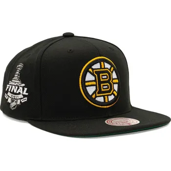 Kšiltovka Kšiltovka Mitchell & Ness NHL Top Spot Snapback Boston Bruins Black