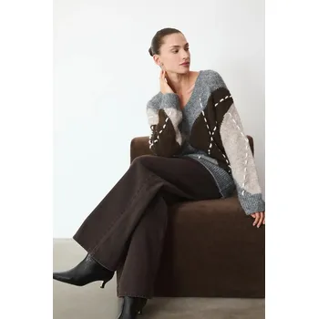 Dámský svetr Svetr z vlněné směsi Medicine dámský, více barev RW25-SWD806 vícebarevná MLA, vel. M