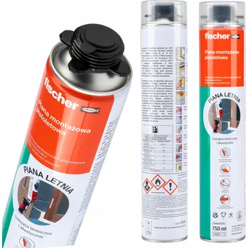 Montážní pěna Montážní pěna Fischer 750 ml