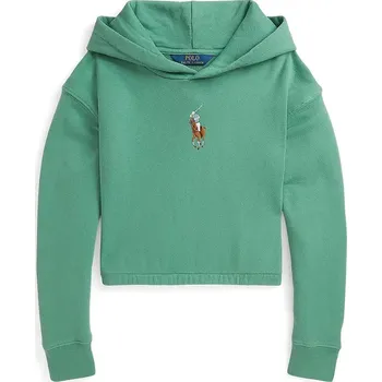 Chlapecká mikina Dětská mikina Polo Ralph Lauren 313970990001 zelená 77X, vel. 136-142