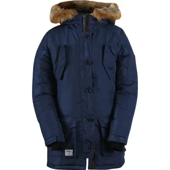 Dámský kabát NAUM - dámský zimní kabát, tmavě modrá 40