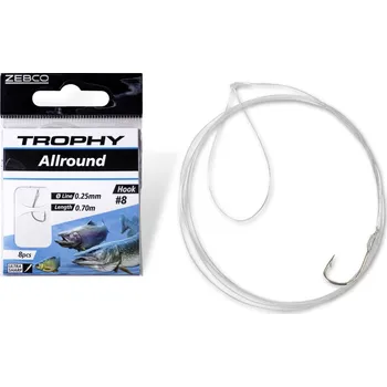 Rybářský háček Zebco Trophy Allround hotový návazec Velikost háčku: 12