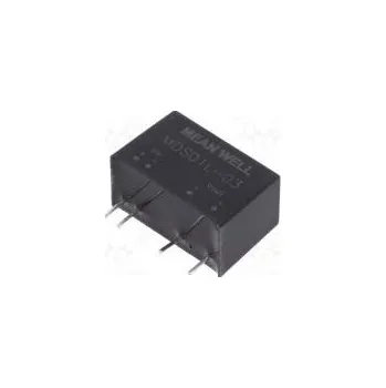 Měnič napětí Převodník DC/DC 1W Uvst 4,5÷5,5V 3,3VDC Ivýst 303mA SIP7