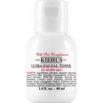 Přípravek na čištění pleti a oči Kiehl's Ultra Facial Toner 40 ml pleťové tonikum