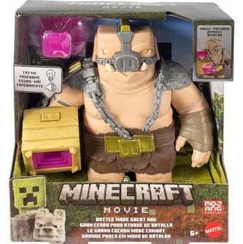 Minecraft Movie filmová figurka Battle Mode Great Hog akční + příslušenství