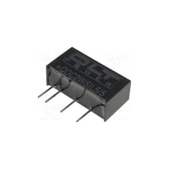 Měnič napětí Převodník DC/DC 2W Uvst 4,5÷5,5V Uvýst 5VDC SIL Účinnost 75%