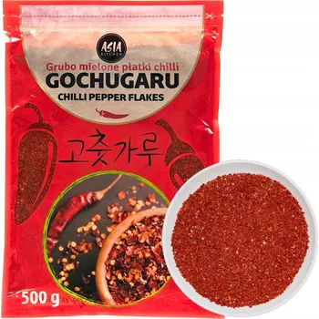 Koření ASIA KITCHEN Gochugaru paprika hrubě mletá korejská na kimchi 500g