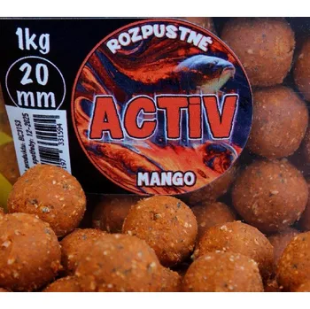 Boilies Black Carp Activ Boilies Mango 1 kg 20 mm