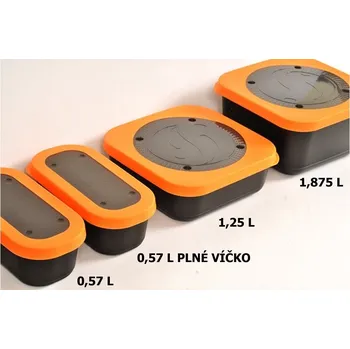 Pouzdro na rybářské vybavení Guru Bait Box Objem: 0,57 l