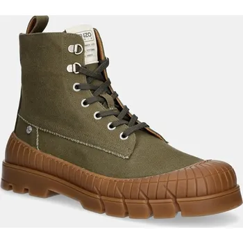 Pánská obuv Kecky Kenzo Boot FF55BT720F52.50 zelená 78X, EUR 40