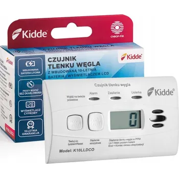 Detektor CO Detektor oxidu uhelnatého (CO) Kidde K10LLDCO LCD 10 let