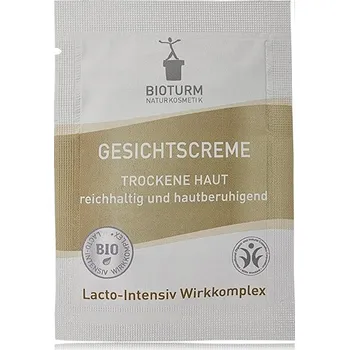 Pleťový krém Víceúčelový pleťový krém Bioturm vyživující denní krém 3 ml