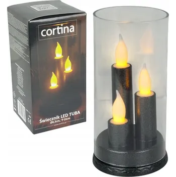 Svíčka LED svíčka na baterie náplň do hřbitovné svíčky hřbitovní svíčka svícen tuba