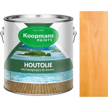 Olej na dřevo Koopmans Houtolie Olej na dřevo, terasy 2,5L Borovice