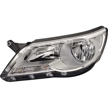 Přední světlomet Levé přední světlo Volkswagen Tiguan (5N) 07-11 HELLA