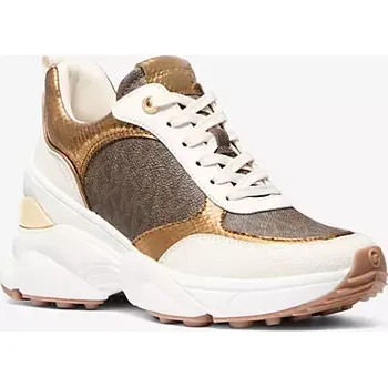 Dámská běžecká obuv Michael Kors dámské sneakersy, tenisky Katrina hnědé 41