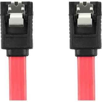 Napájecí kabel Accura SATA III - SATA III 0.5m červený ACC2205