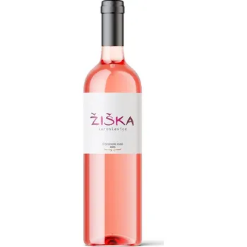 Coccinella Rosé 2024, pozdní sběr, Žiška, polosladké