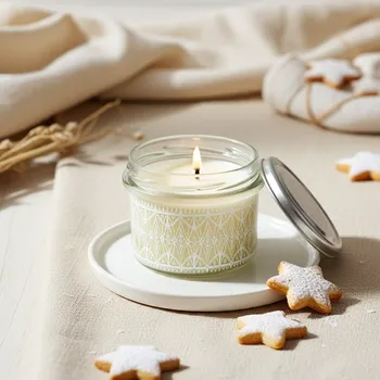 vonný vosk SCHMINKA Vonná sójová svíčka - Vánoční Cukroví