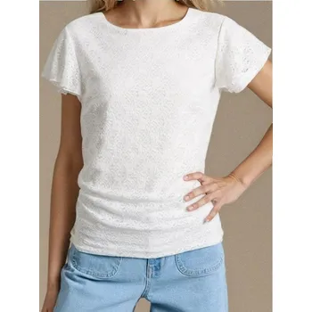 Sinsay - Halenka - krémová - 687FG-01X - 687FG-01X-M