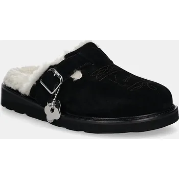 Dámské pantofle Semišové pantofle Kenzo Matto Clogs FE62MU051L58.99 černá 99X, EUR 37