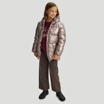 Reserved - Prošívaná metalická bunda - orchidejová - 231EX-40X - 231EX-40X-152