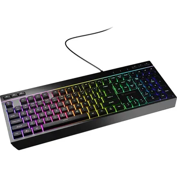 Herní klávesnice Genesis RHOD 530/RGB/Drátové USB-A/US/Černá
