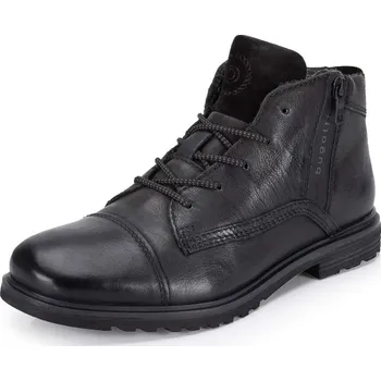 Pánská zimní obuv Bugatti Pánská kotníková obuv BUGATTI 321-A0U3L-3200-1000 černá W5 42