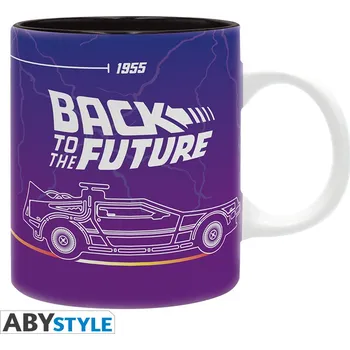 Hrnek Back to the Future - Delorean Blueprint