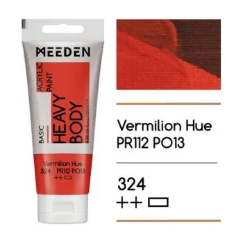 Vodová barva Akrylová barva Meeden 100ml – 324 Vermilion Hue