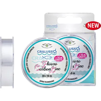 Cralusso Vlasec Fluoro Carbon 40 m Průměr: 0,20 mm
