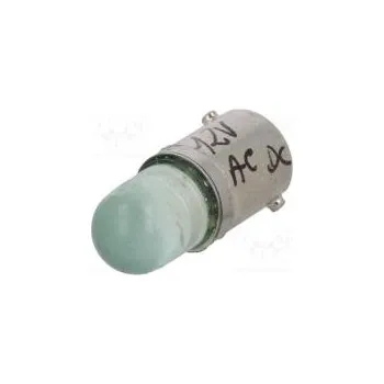 Žárovka Žárovka LED zelená BA9S 12VDC 12VAC