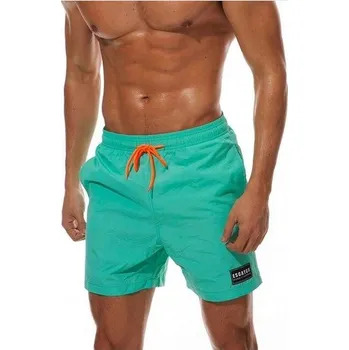 Pánské plavky šortky KRAŤASY tyrkysové - 3XL