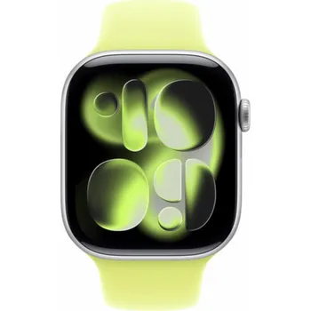 Chytré hodinky Apple Watch 46mm Neon Yellow Sport Band - M/L