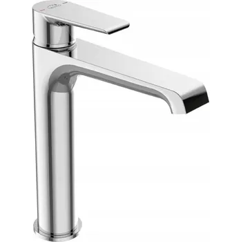 Vodovodní baterie Stojánková umyvadlová baterie Laveo Largo stříbrná