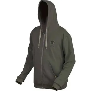 Rybářské oblečení Prologic Mikina Bank Bound Zip Hoodie Green Velikost: XXL
