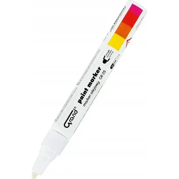 Voděodolný olejový fix kulatý GR-25 1,8 mm bílý GRAND