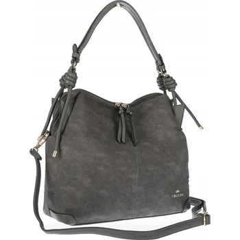 Kabelka CHARRO kabelka z eko kůže šedá