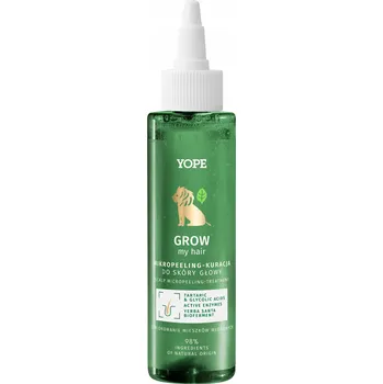 Vlasová regenerace Yope Grow My Hair Mikropeeling – Kúra na pokožku hlavy 115 ml